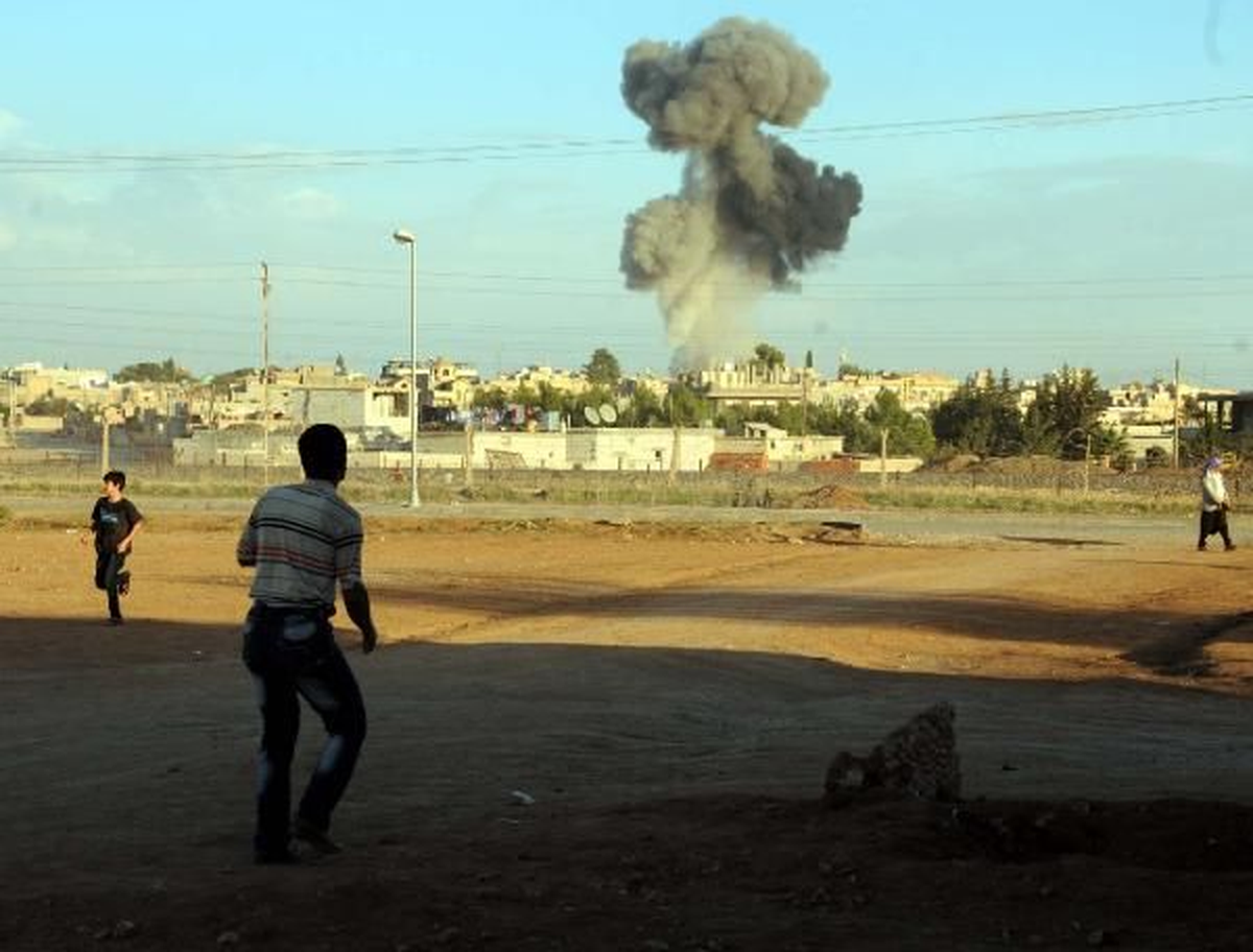 Türkiye Sınırında Bombardıman