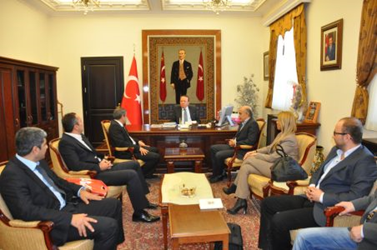 Sabah Ekibi Vali Oğuz\'u Ziyaret Etti