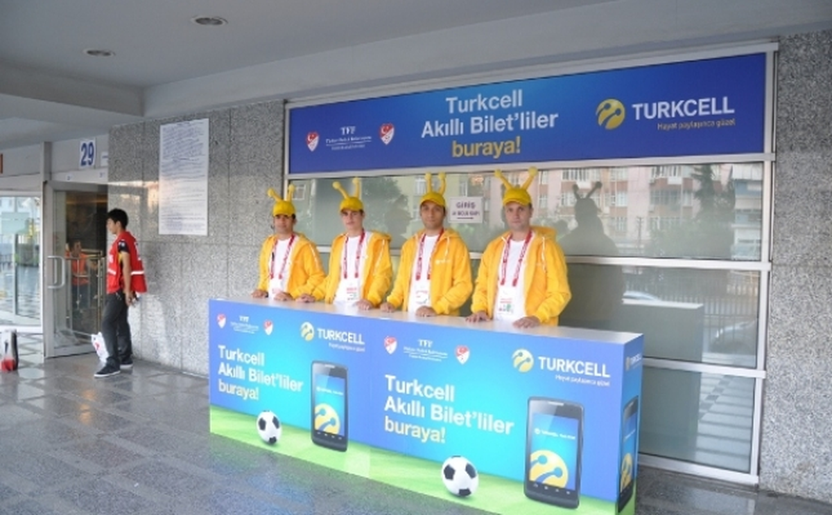 Stadyumlarda Turkcell Akıllı Bilet Dönemi Başlıyor