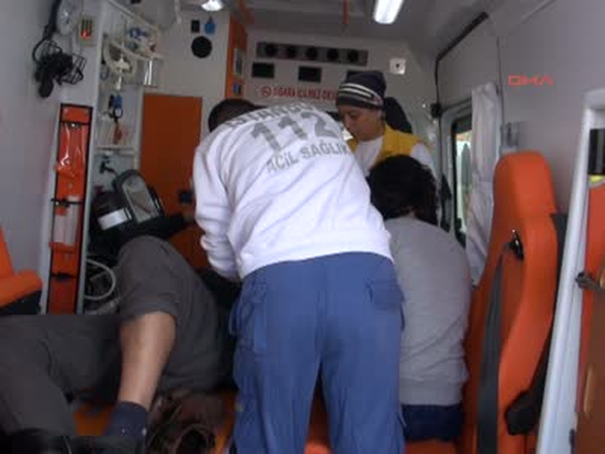 Tem'de Sıkışmalı Kaza: 1 Yaralı