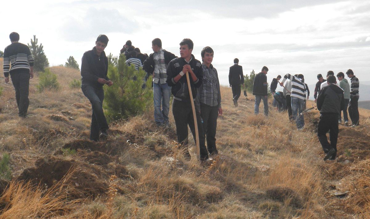 "Türkiye Çöl Olmasın, Konaktepe Örnek Olsun" Projesi