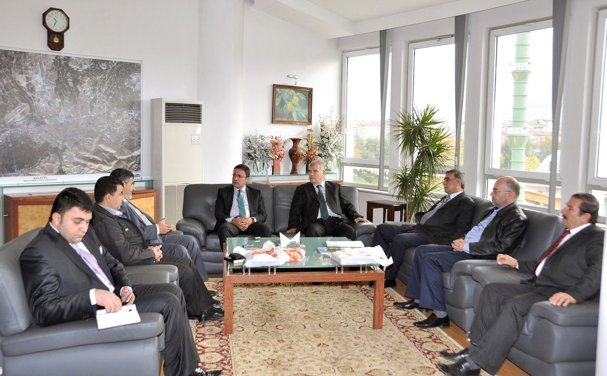 Ürdün Heyetinden Malatya Belediyesi\'ne Ziyaret