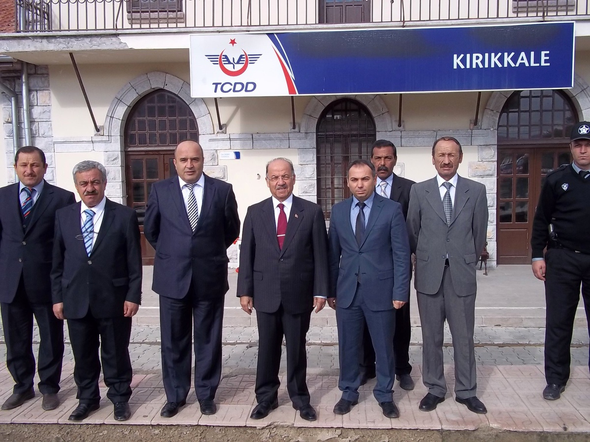 Vali Kolat Kırıkkale Tren Garını Ziyaret Etti