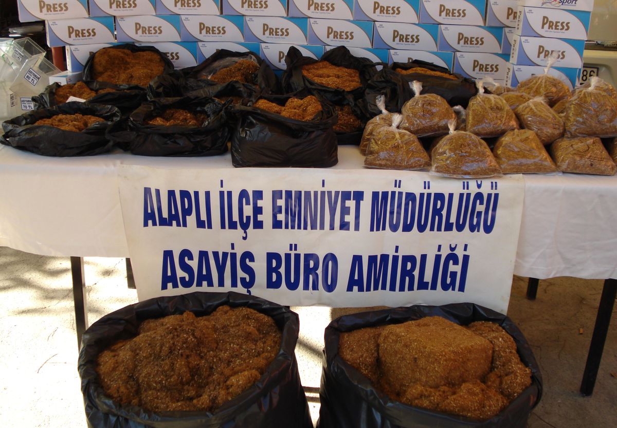 Zonguldak\'ta Açık Tütün Operasyonu