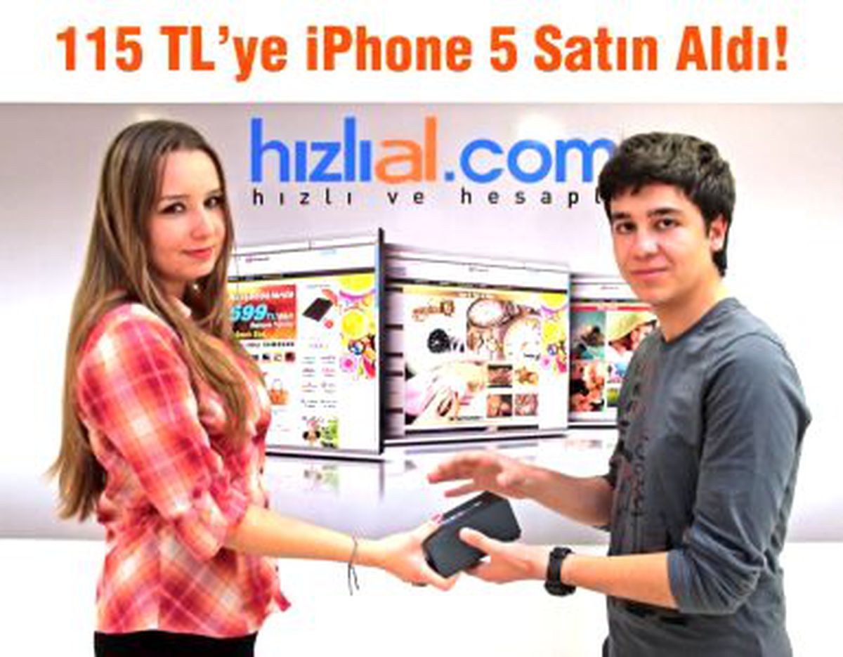 115 TL\'ye iPhone 5 Sahibi Oldu!