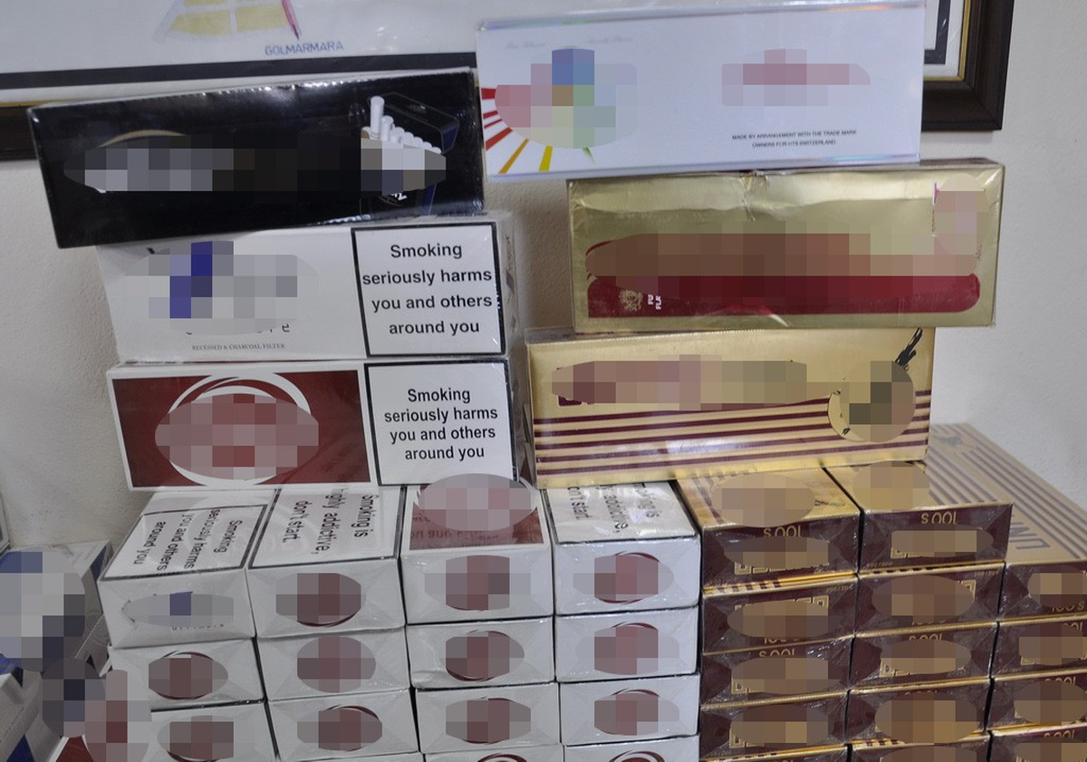5 Bin Paket Kaçak Sigara Ele Geçirildi