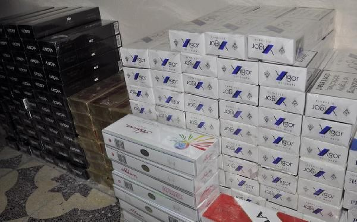 Bayburt\'ta Gümrük Kaçağı Sigara Ele Geçirildi