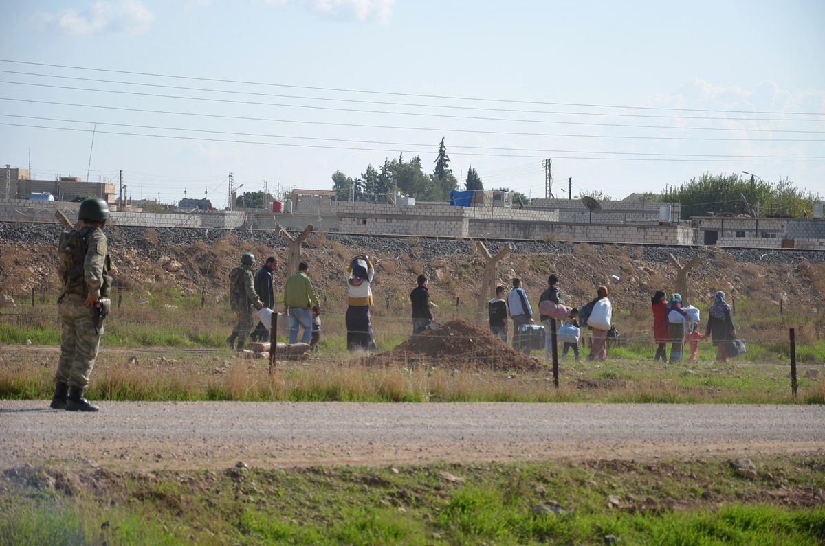 Ceylanpınar Sınırında Güvenlik Üst Seviyeye Çıkartıldı