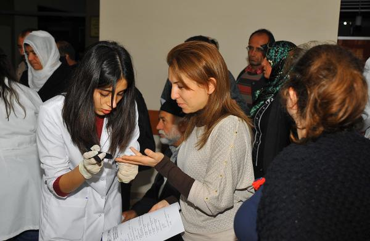 Diyabet Günü Nedeniyle Ücretsiz Şeker Ölçüm Testi Yapıldı