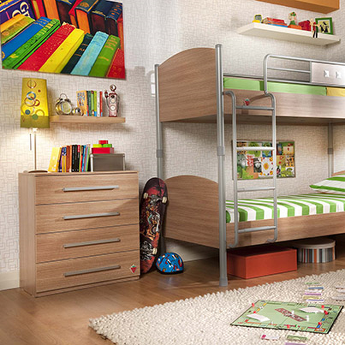 Genç Odalarında Meşe Sıcaklığı