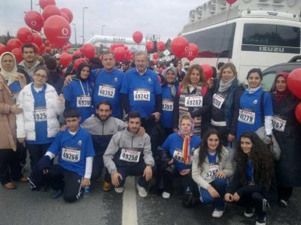 İnegöllüler Avrasya Maratonuna Renk Kattı