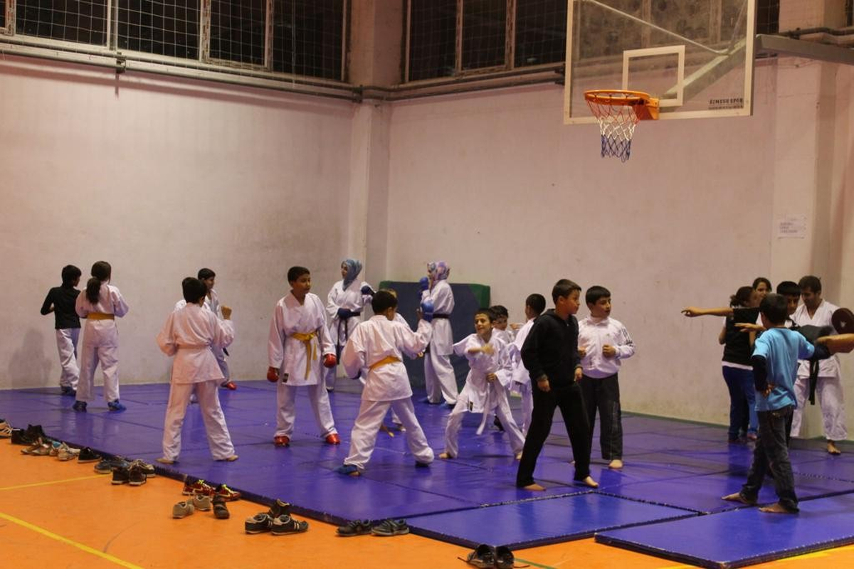 Karate Kursu Başladı