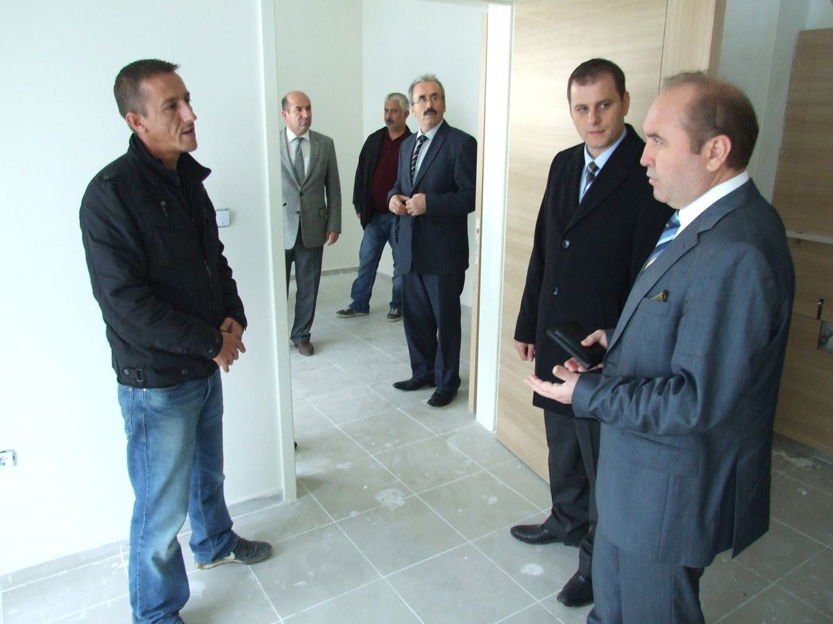 Kaymakam Katırcı, Hastane İnşaatını İnceledi