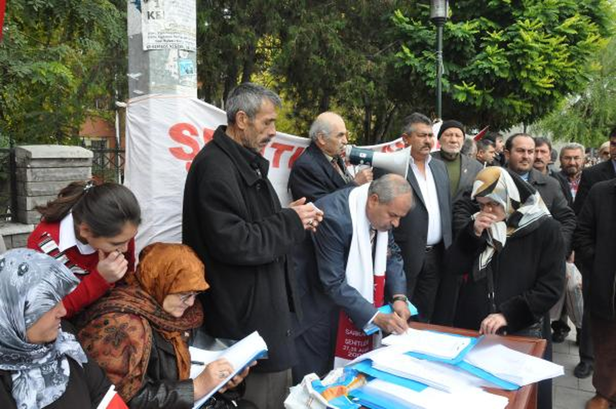 Kırıkkale\'de \'İdama Evet\' İmza Kampanyası
