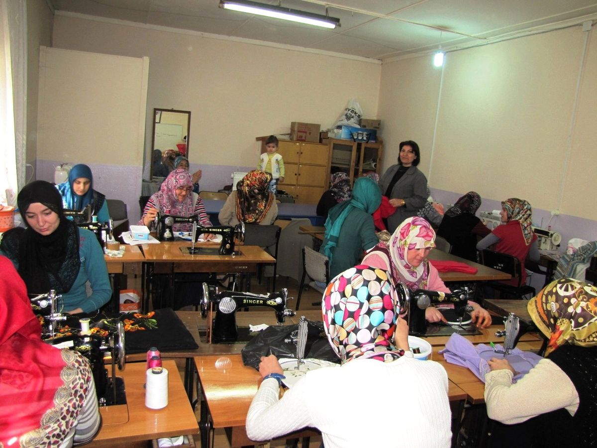 Makine Nakış Kursu\'na İlgi