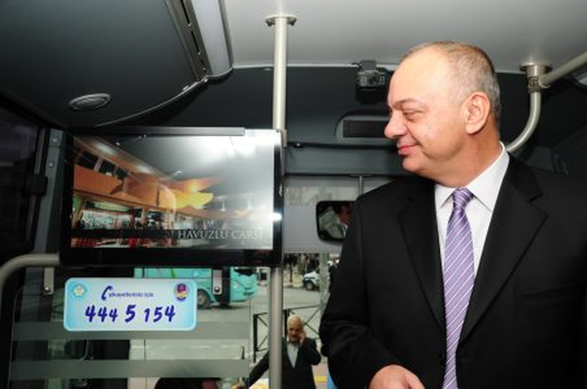"Manisa Değişiyor" Halk Otobüslerinde