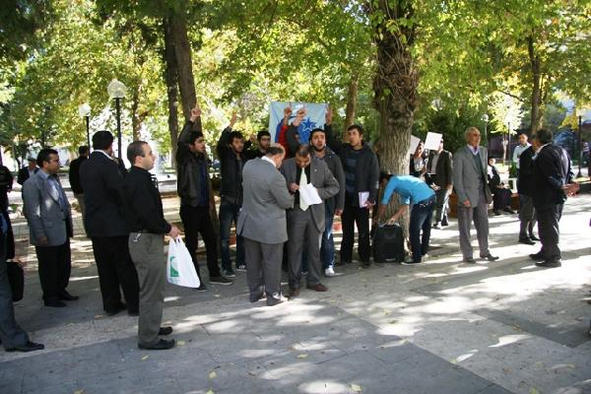 Adıyaman\'dan İsrail\'e Tepki Gösterisi