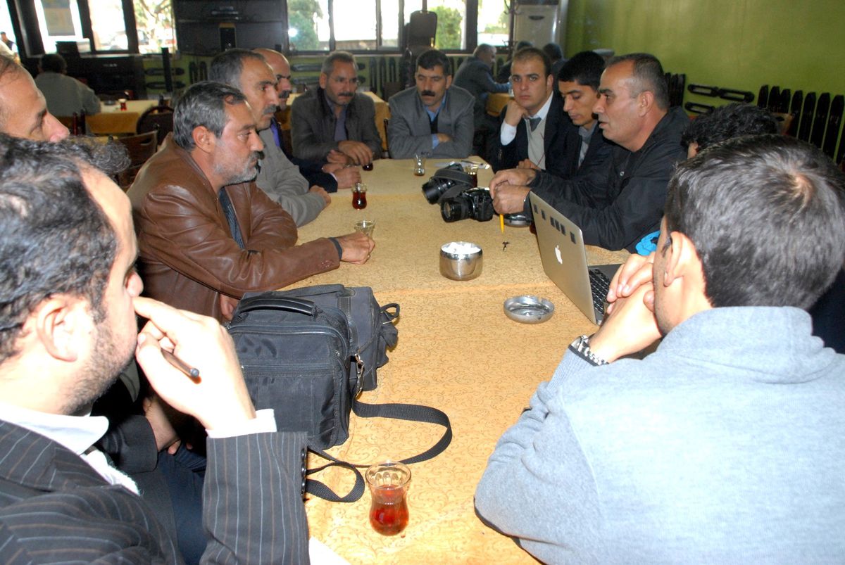 BDP Siverek Teşkilatı, Basınla Bir Araya Geldi
