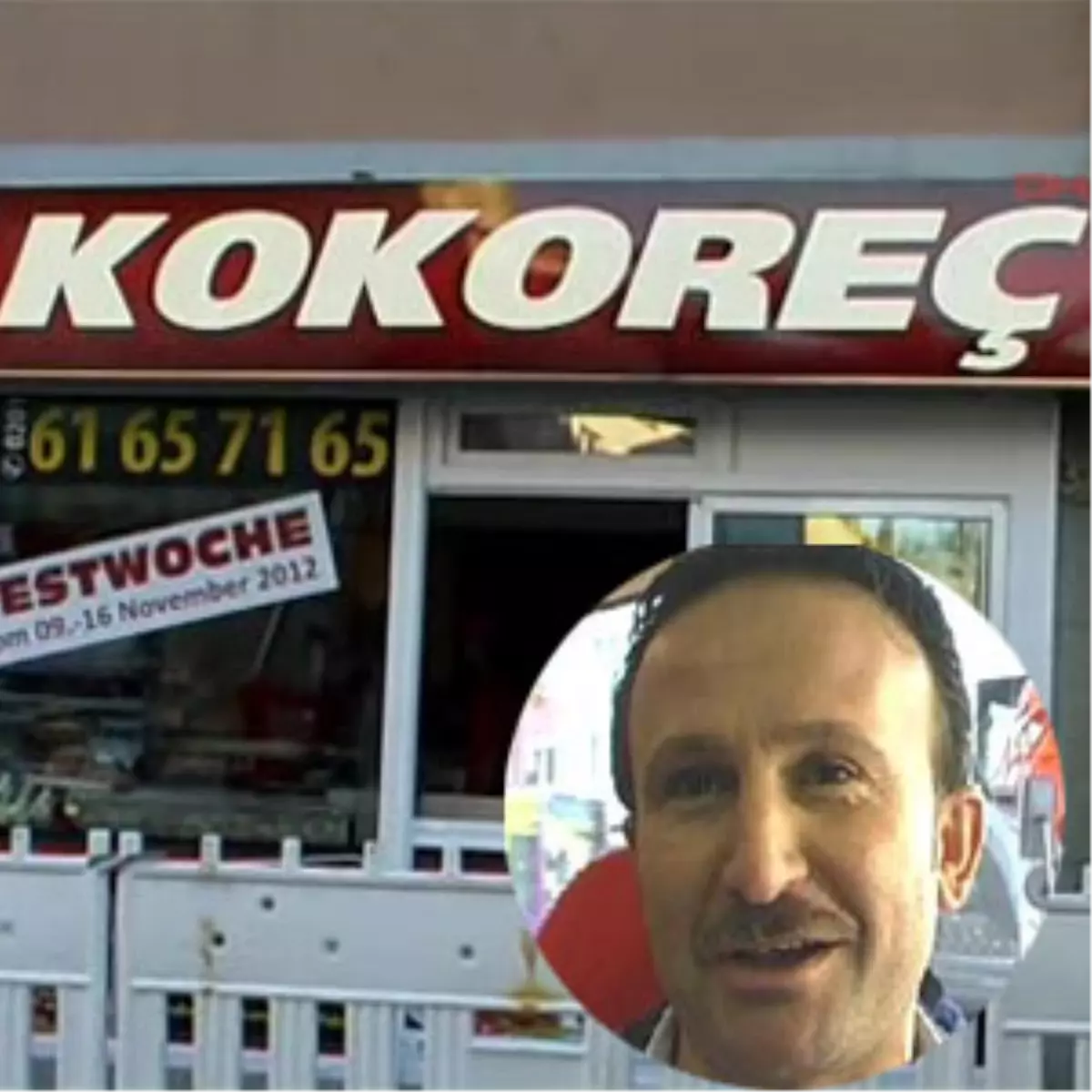 Essen\'de Kokoreç Satıyor