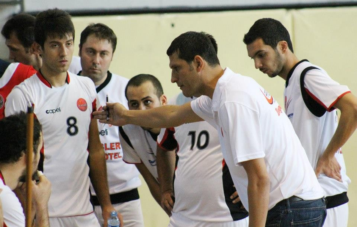 Hasad Gsk Voleybol Takımı Gebze Spor Maçına Hazırlanıyor