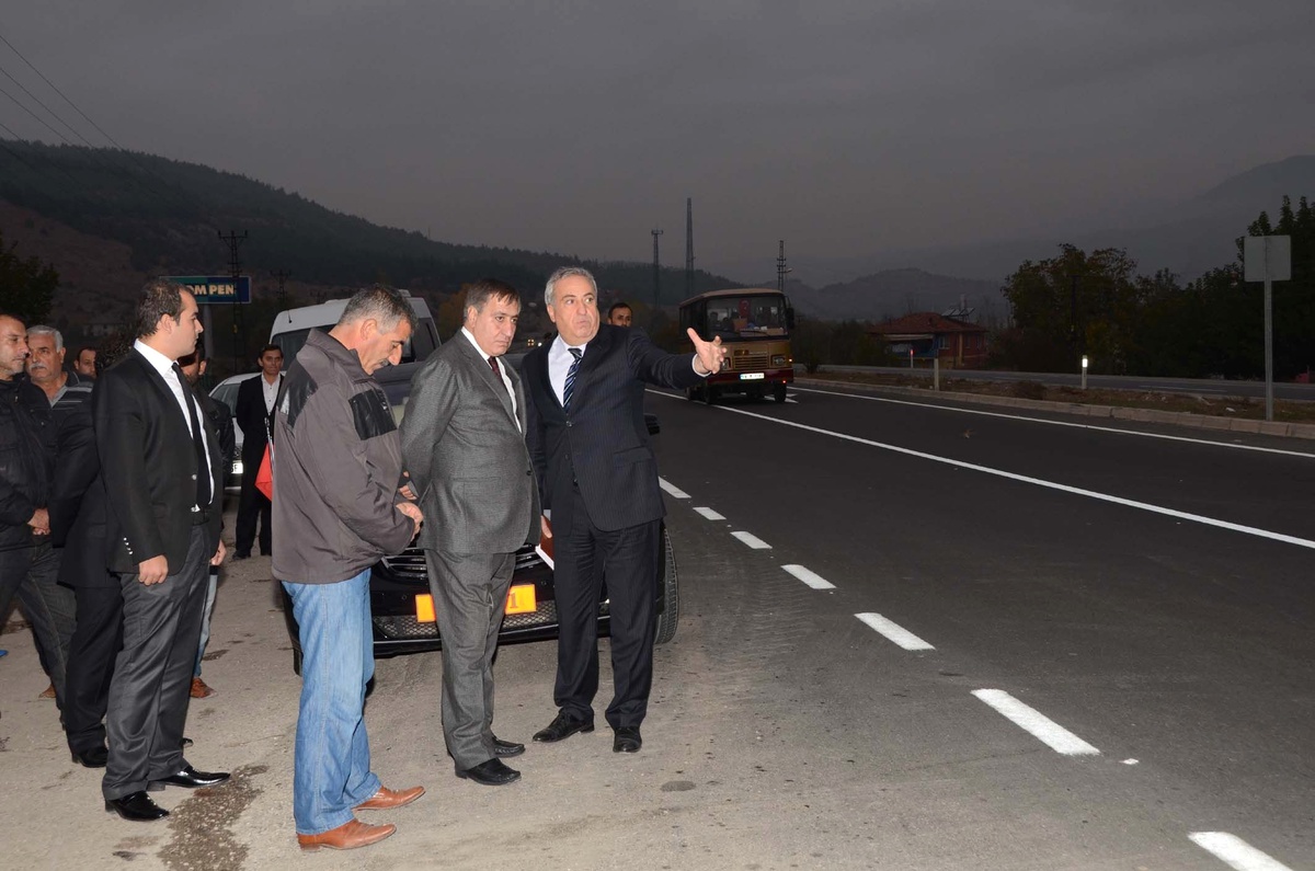Karayolları Cumayanı Köyü\'nde Çalışmalara Başladı