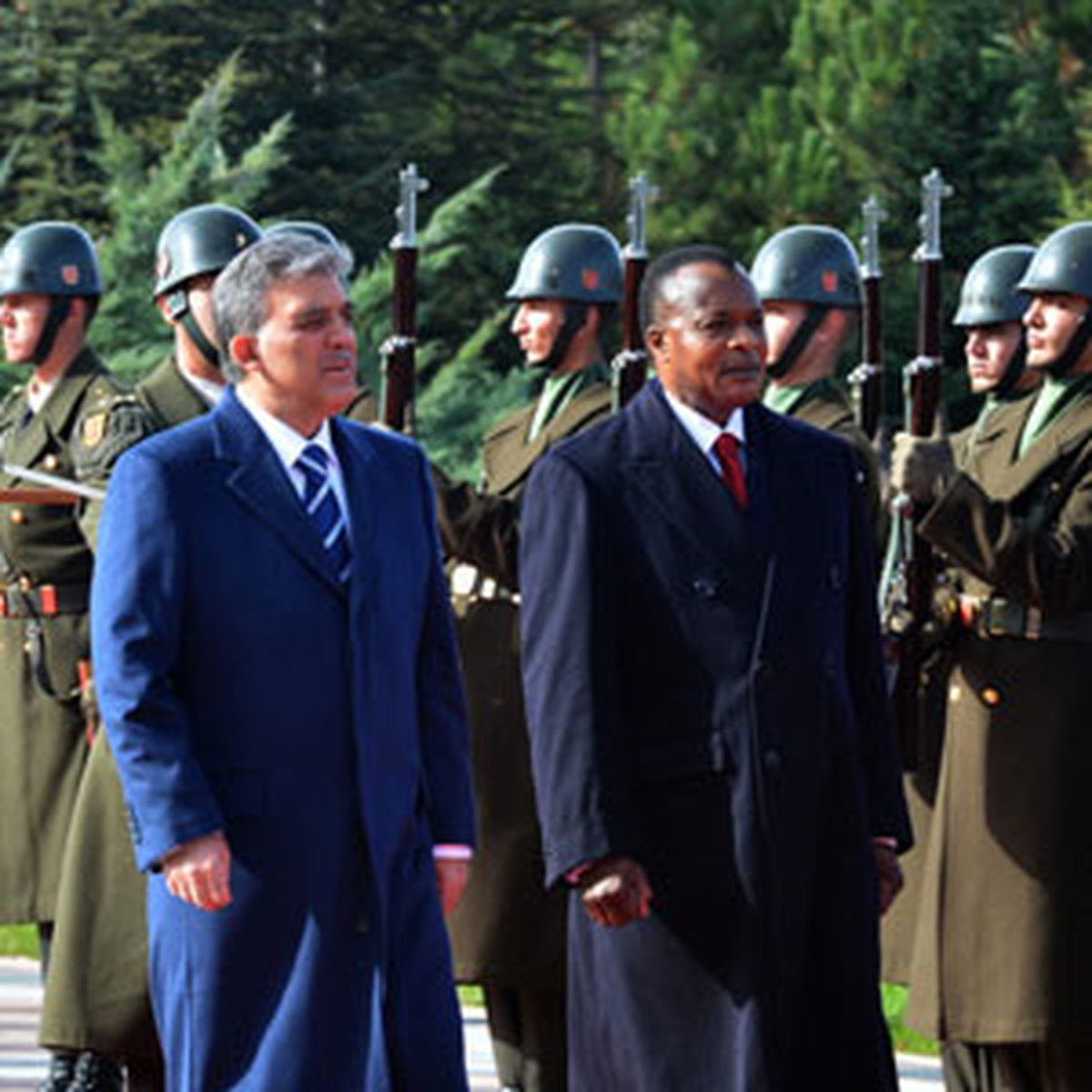 Kongo Cumhuriyeti Cumhurbaşkanı Nguesso Ankara\'da