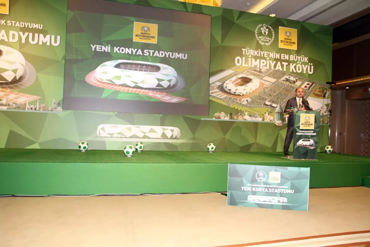 Konya\'nın Yeni Stadının Tanıtımı Yapıldı