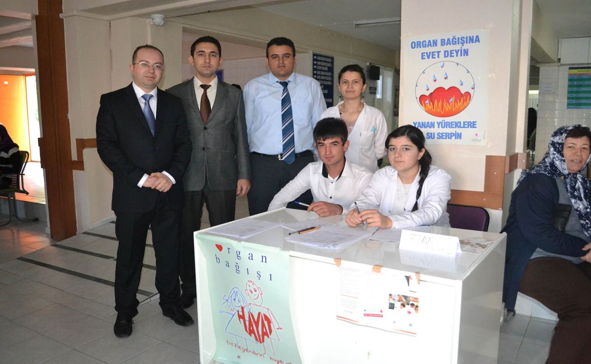 Kula Devlet Hastanesi\'nde Organ Bağış Standı Açıldı