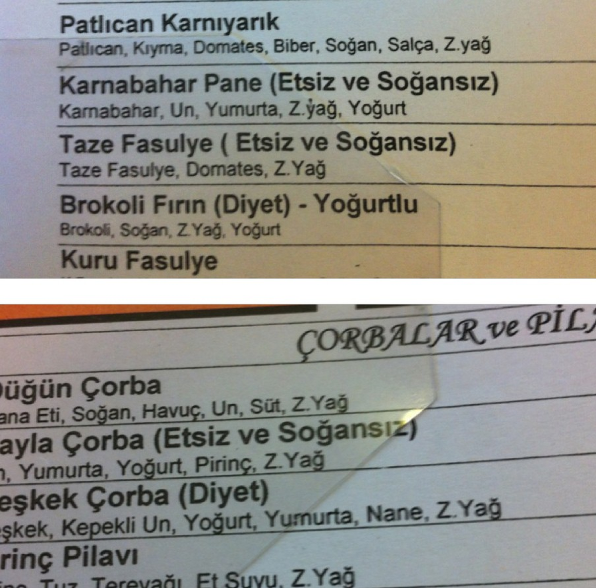 Meclis Lokantasında Muharrem Ayına Özel Düzenleme