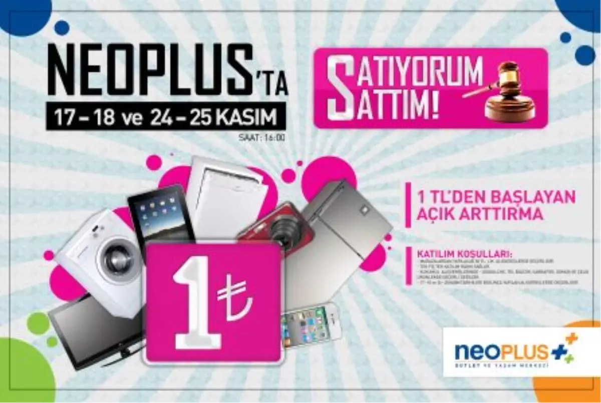 NeoPlus\'ta Açık Arttırma Heyecanı Yaşamaya Hazır Mısınız?