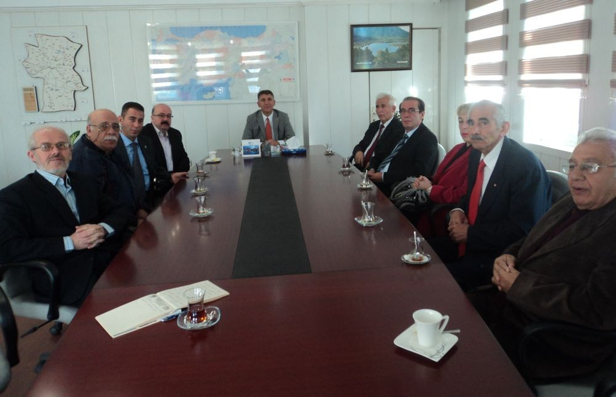 Ödemiş Kent Konseyi, Kaymakam Dölek\'i Ziyaret Etti