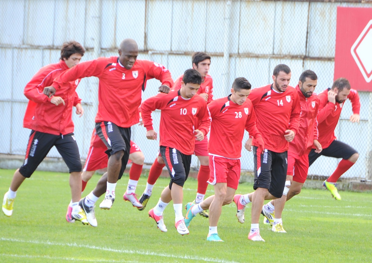 Samsunspor, Şanlıurfaspor\'a Hazırlanıyor