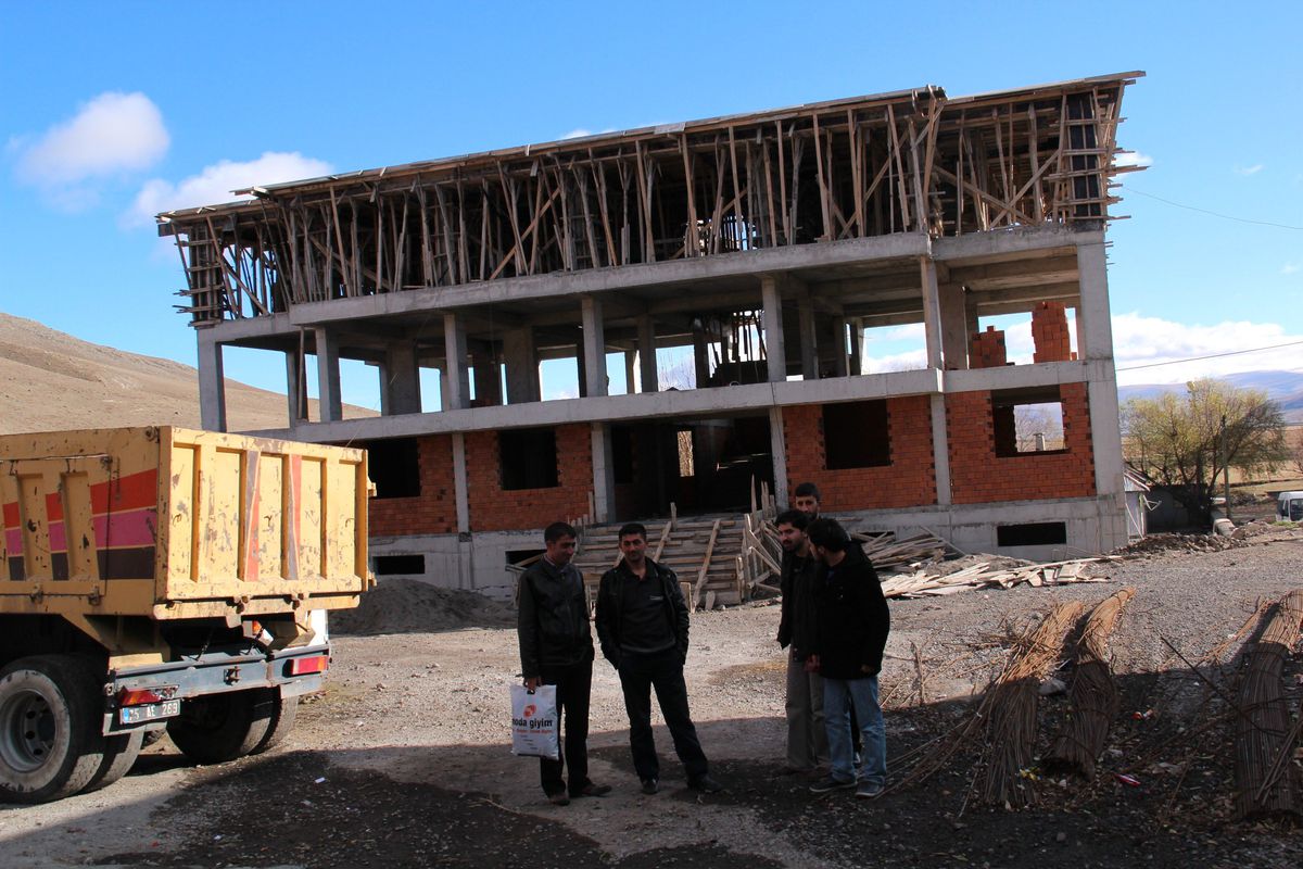 Yurt İnşaatı Sezonu Kapattı