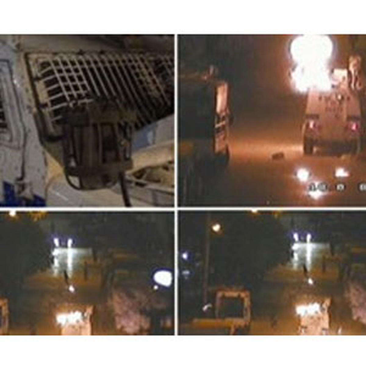Zırhlı Polis Aracını Yakmaya Çalıştılar