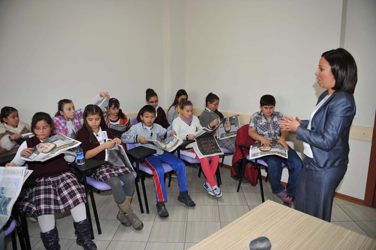 Altındağlı Gençlere 'Gazetecilik' Dersi