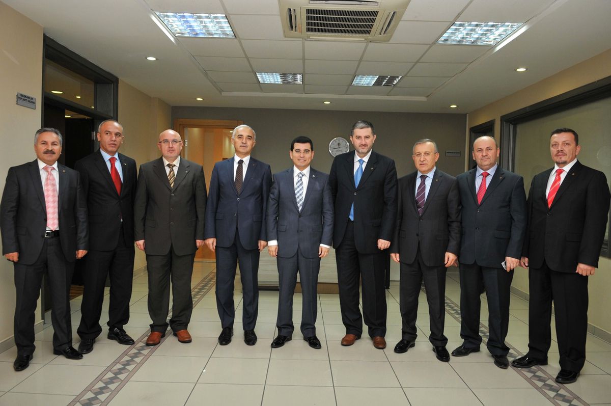 Başkan Tütüncü MÜSİAD\'ı Kabul Etti