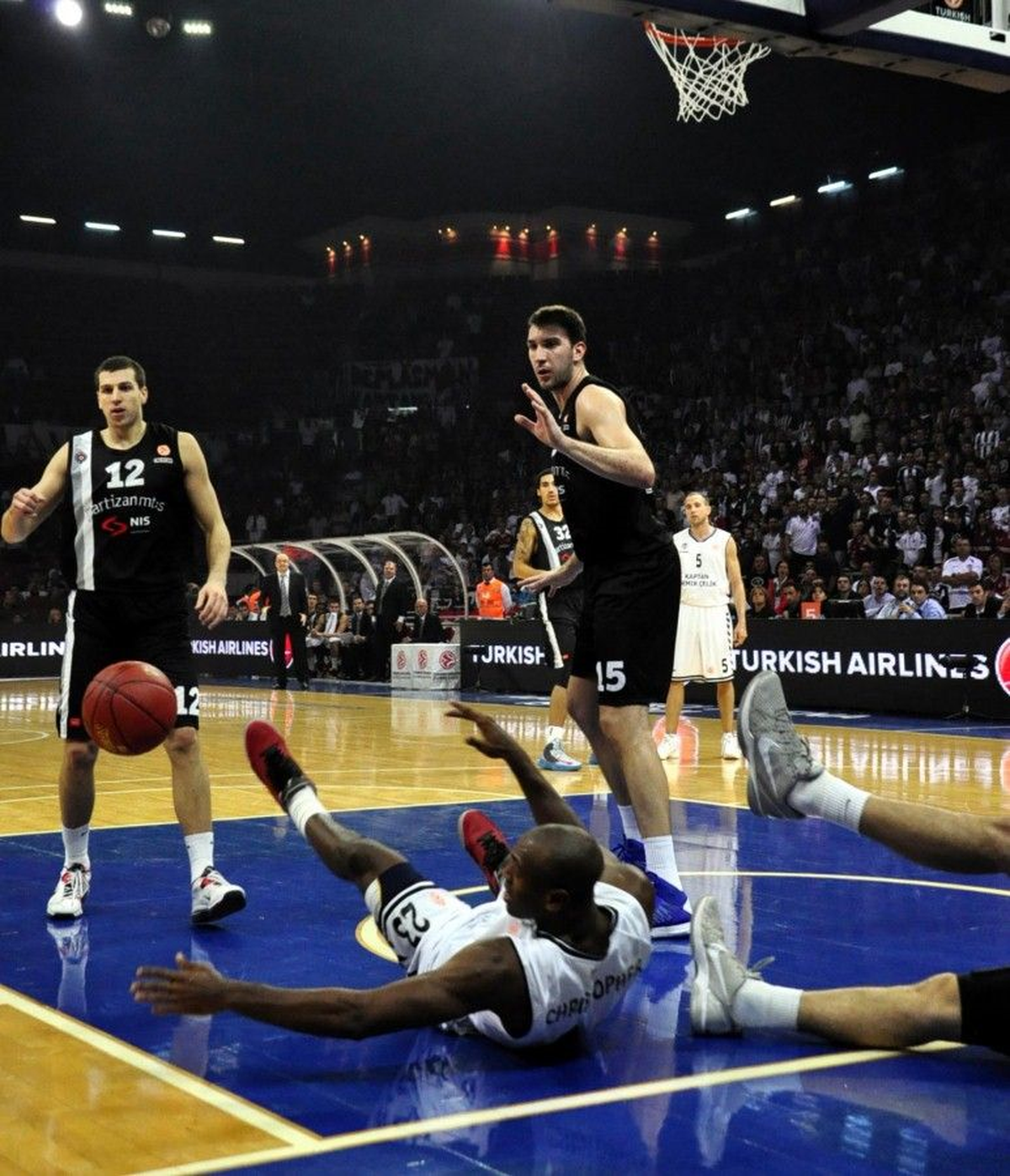 Basketbol: THY Avrupa Ligi -Partizan: 87 - Beşiktaş: 72