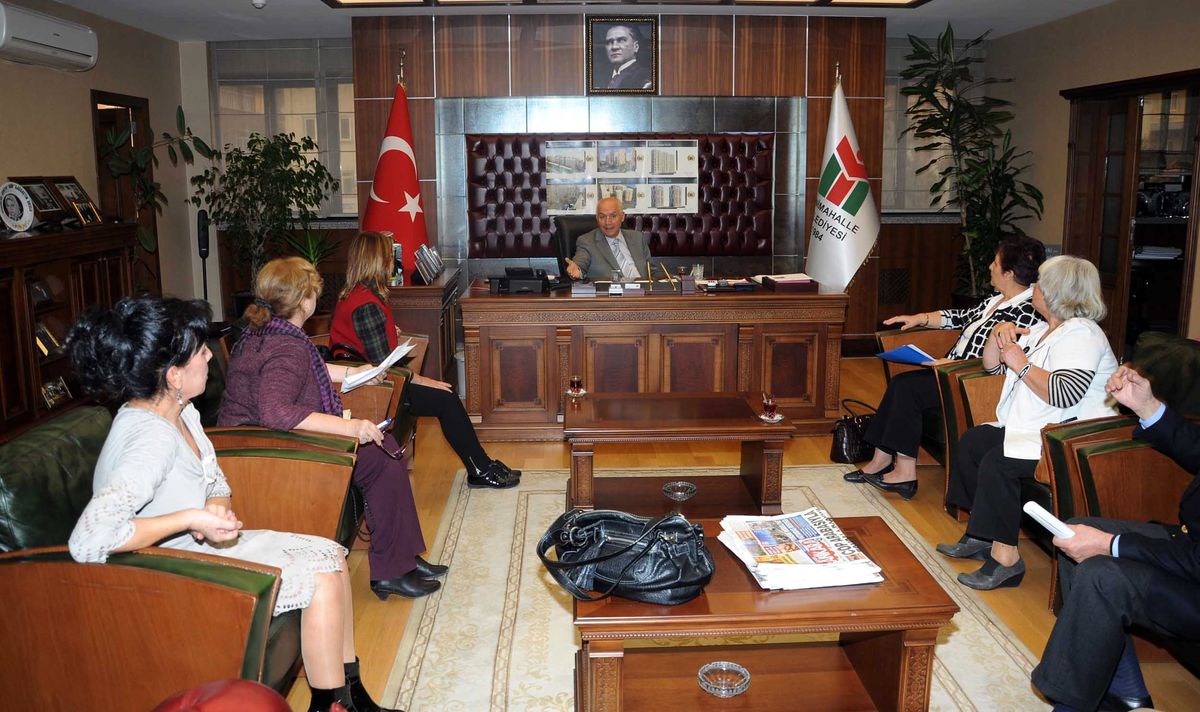 Çayyolu Platformu\'dan Başkan Yaşar\'a Ziyaret