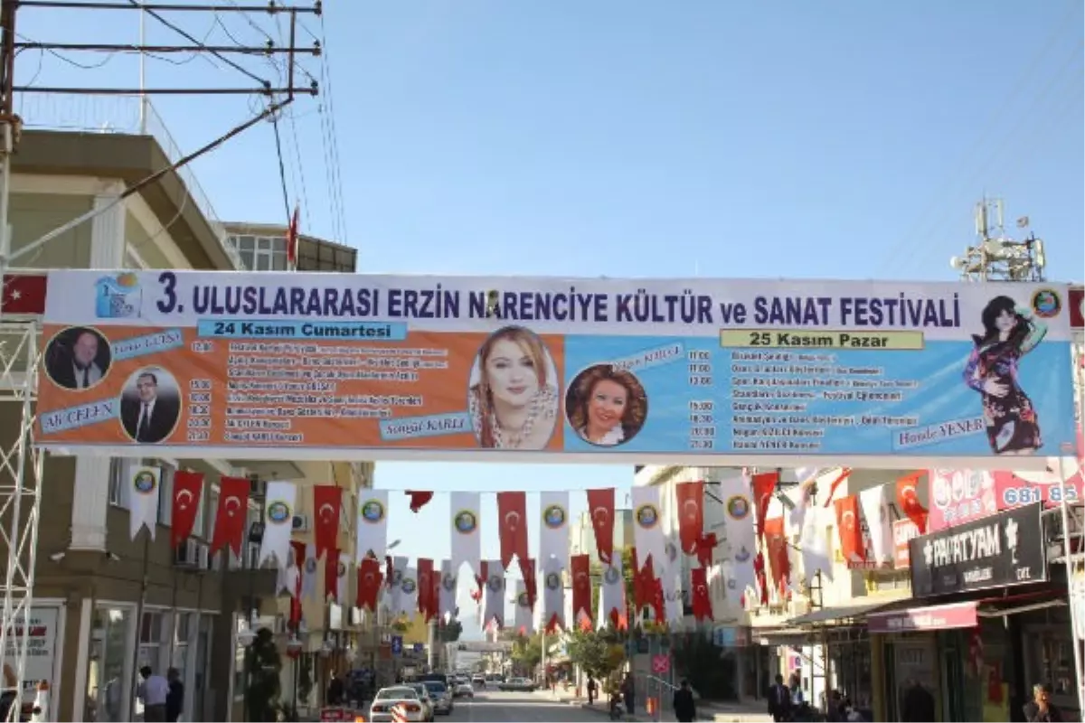 Erzin'de Narenciye Festivali Hazırlıkları