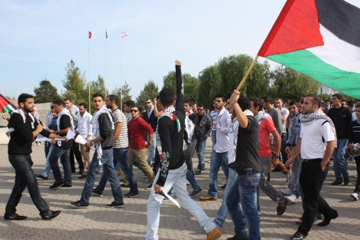 KKTC\'de İsrail Protestosu