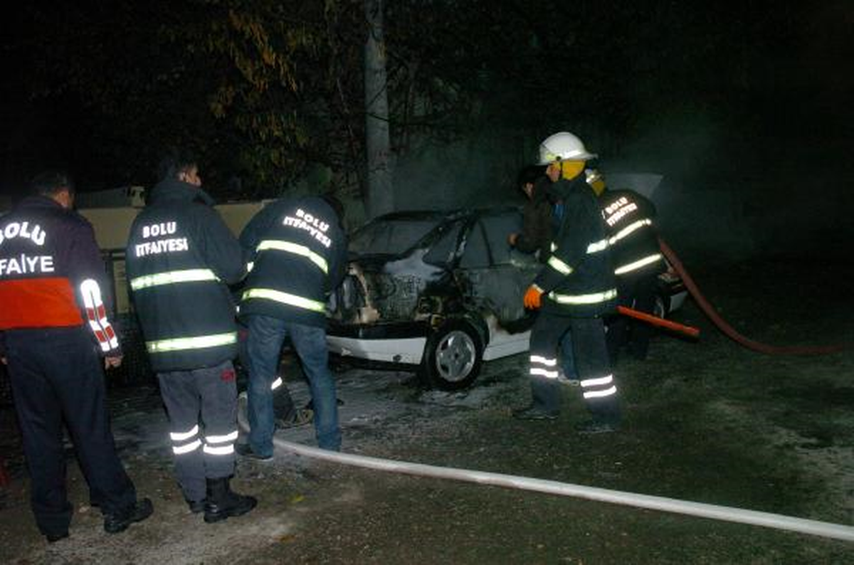 Lpg\'li Otomobil Yandı