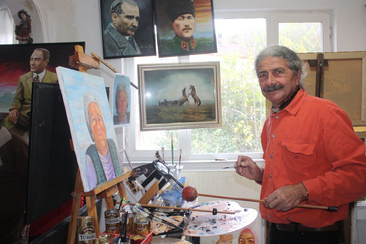 Resim Sevgisi Evi Atölyeye Çevirtti