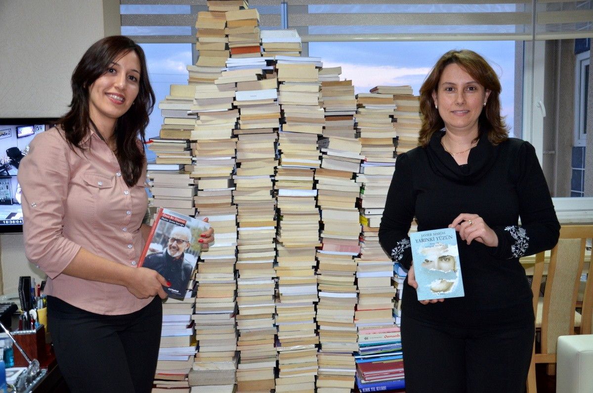 Çomü\'ye Kitap Bağışları Devam Ediyor