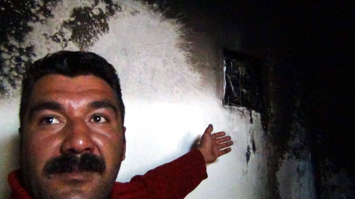Erciş\'te Çıkan Yangında Tüyler Ürperten Ayrıntı