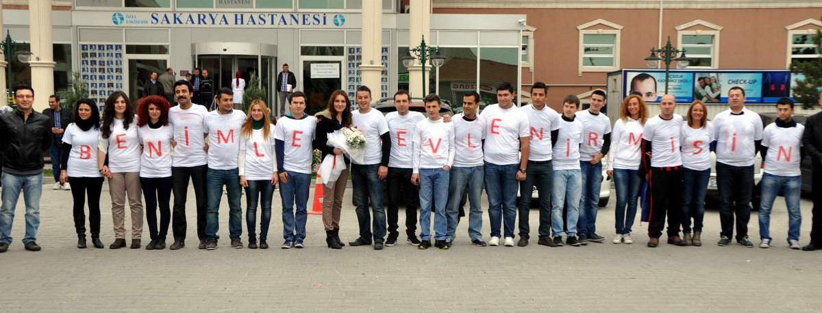Eskişehir\'de İlginç Evlilik Teklifi