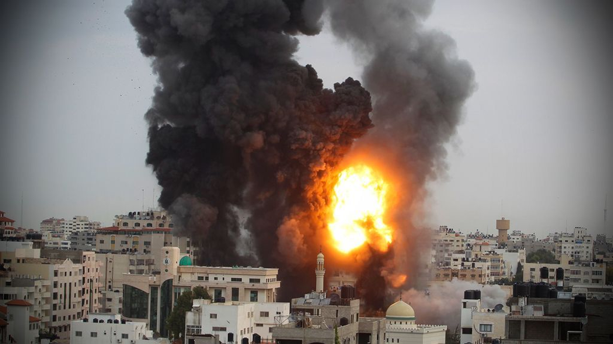 Hamas, İsrail\'in Tel Aviv Kentine Yine Füze Attı.