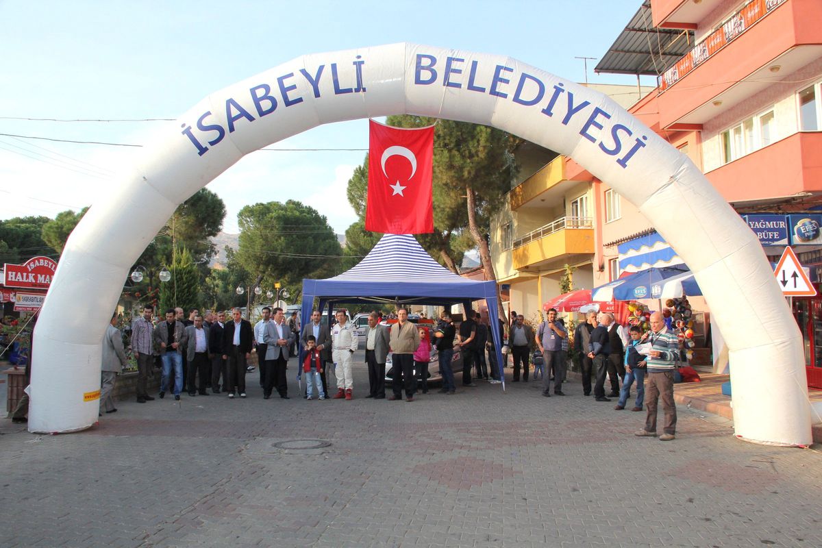 İsabeyli\'de Ralli Heyecanı Başladı