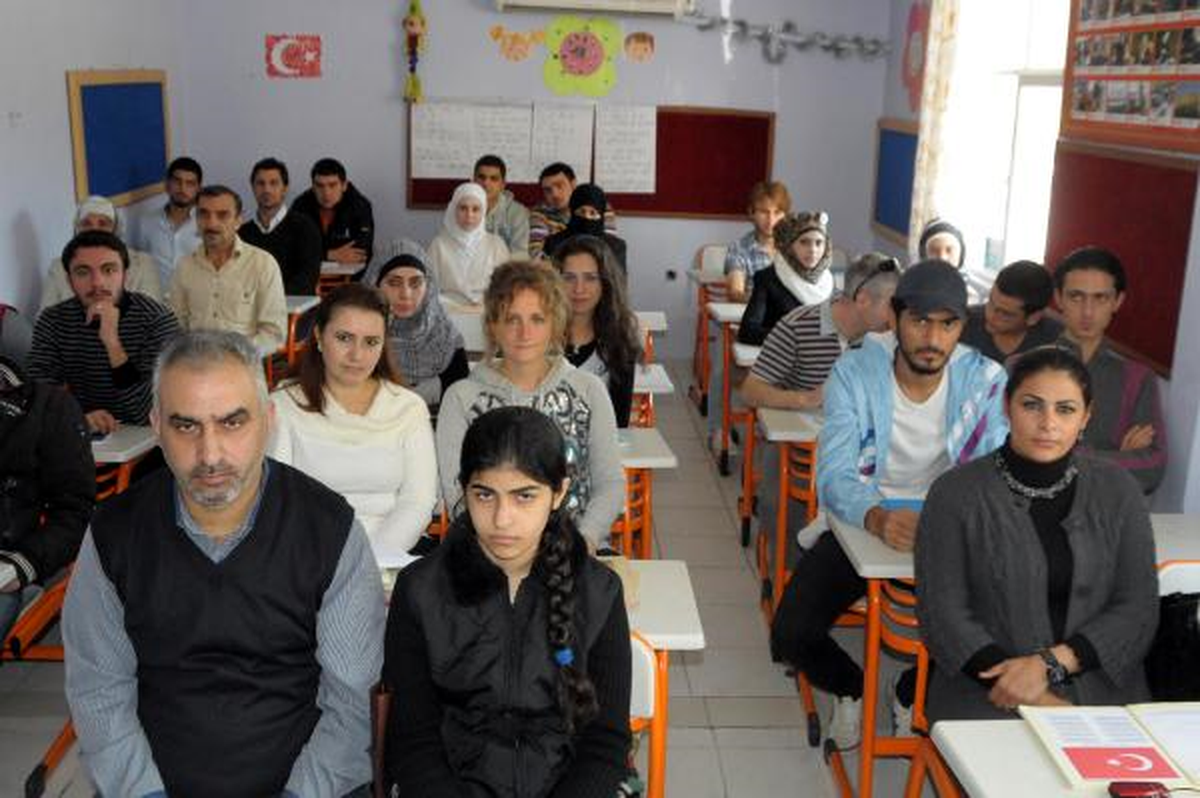 Suriyeliler Türkçe Öğreniyor
