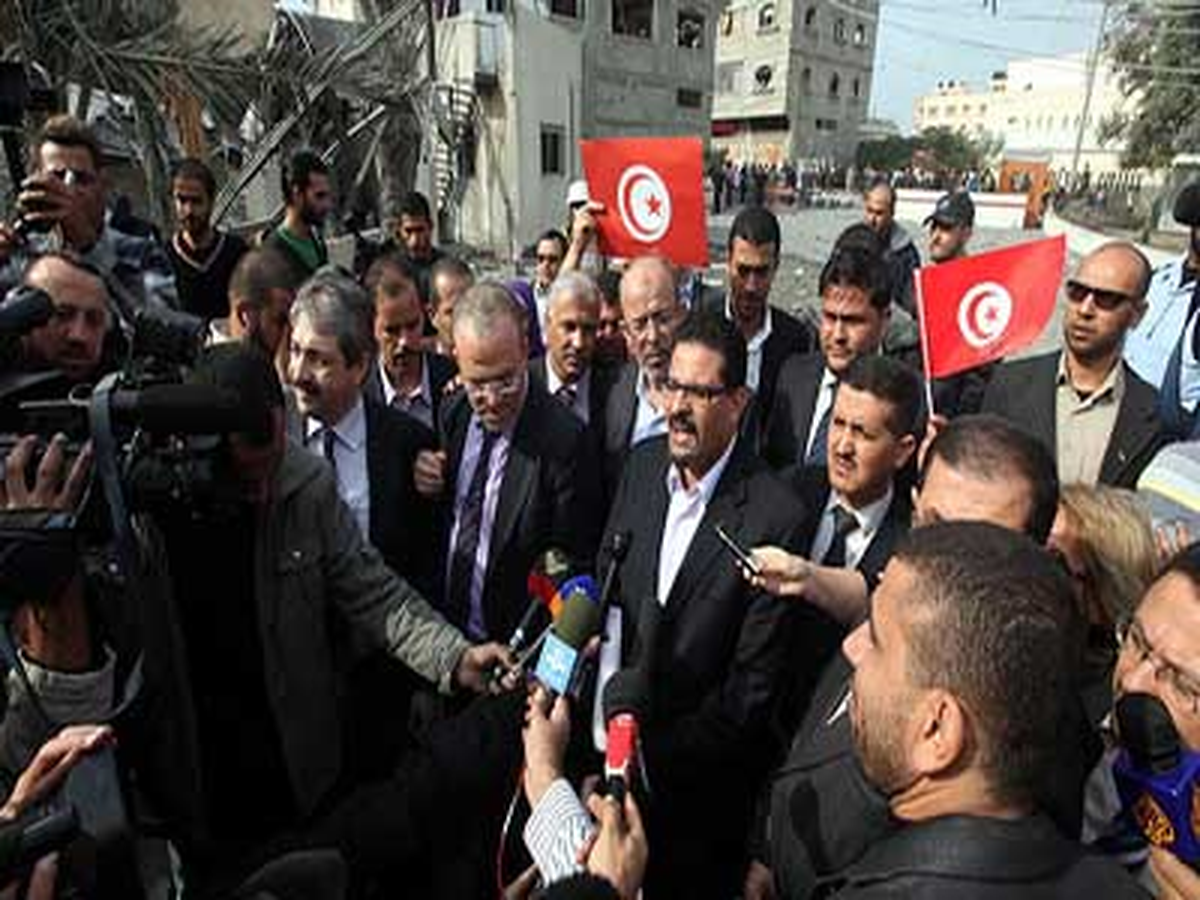 Tunus Dışişleri Bakanı Abdüsselam Gazze\'yi Ziyaret Etti