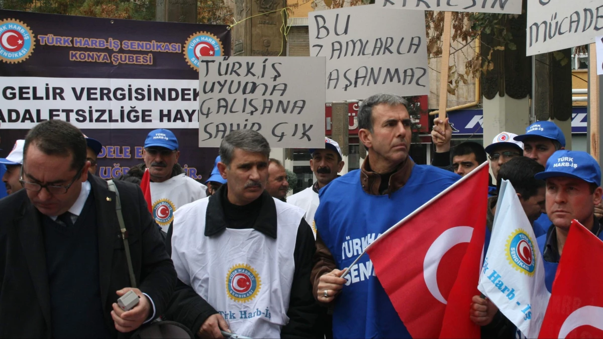 Türk Harp-İş Sendikası\'ndan Vergi Tepkisi